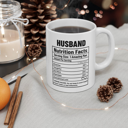 To My Husband | Ceramic Mug, (11oz, 15oz)