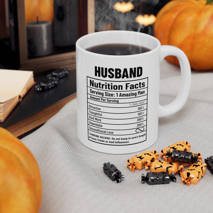 To My Husband | Ceramic Mug, (11oz, 15oz)