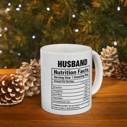 To My Husband | Ceramic Mug, (11oz, 15oz)