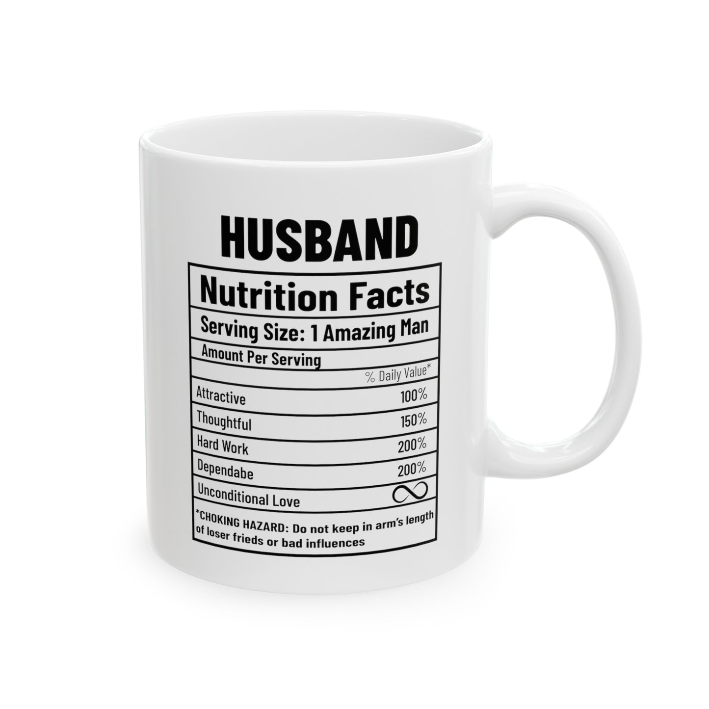 To My Husband | Ceramic Mug, (11oz, 15oz)