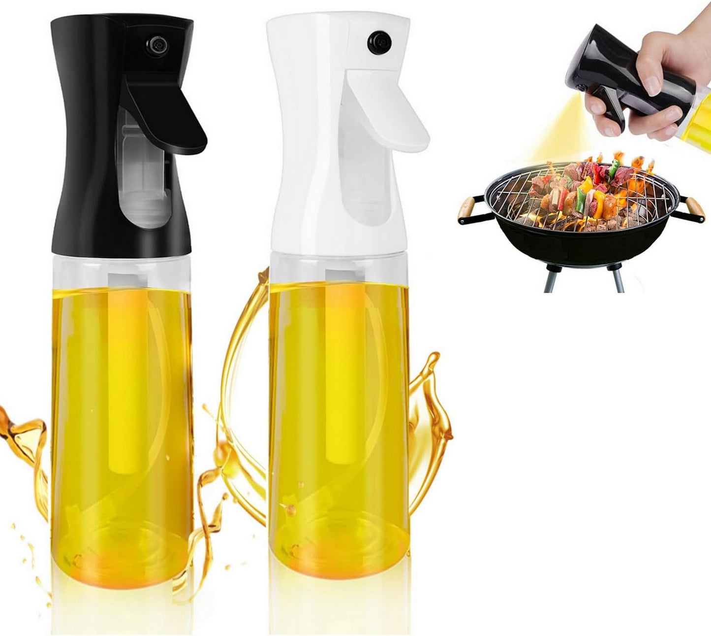 2 in 1 Oil Bottle Spray & Dispenser